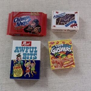 Wacky Packages miniatures set of 4 -  NWOT